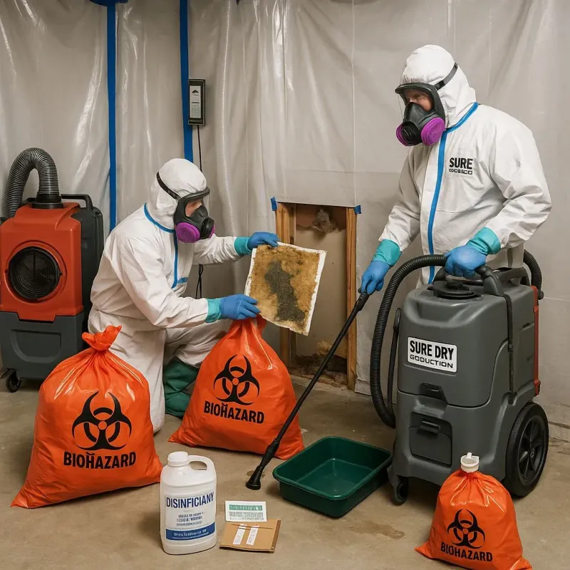 Contaminated Water Handling Protocols process in Iron County, MI