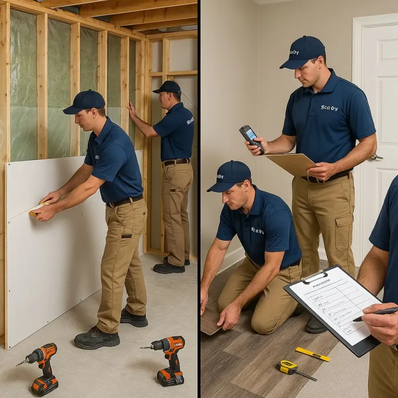 Repairs and Reconstruction process in Iron County, MI