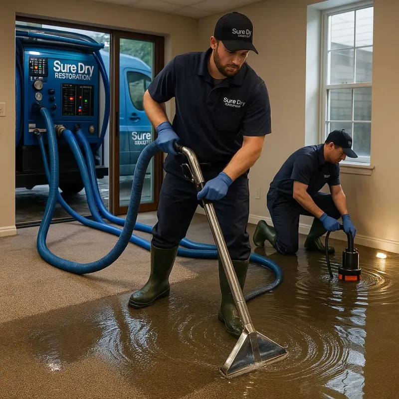 Water Extraction and Removal process in Iron County, MI